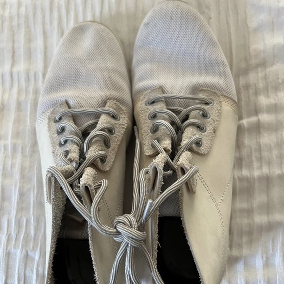 Womens TIMBERLAND leather and mesh ankle boots - Picture 4 of 4